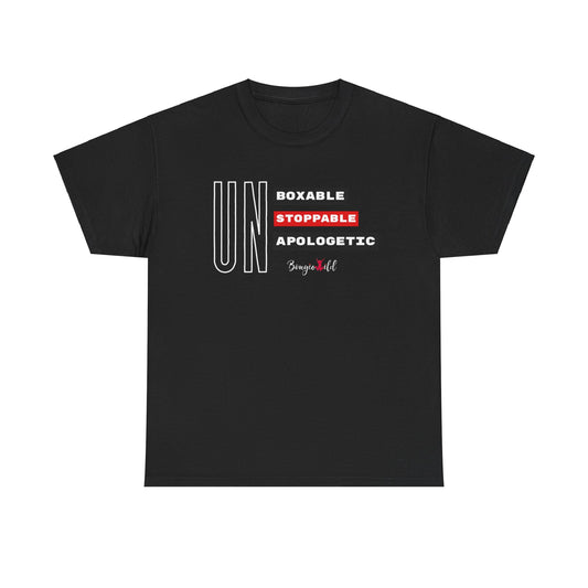 UNBOXABLE. UNAPOLOGETIC. UNSTOPPABLE