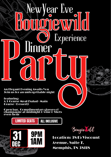 New Year’s Eve Bougiewild Experience