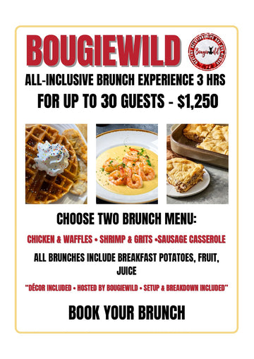 Bougiewild All inclusive Brunch Experience