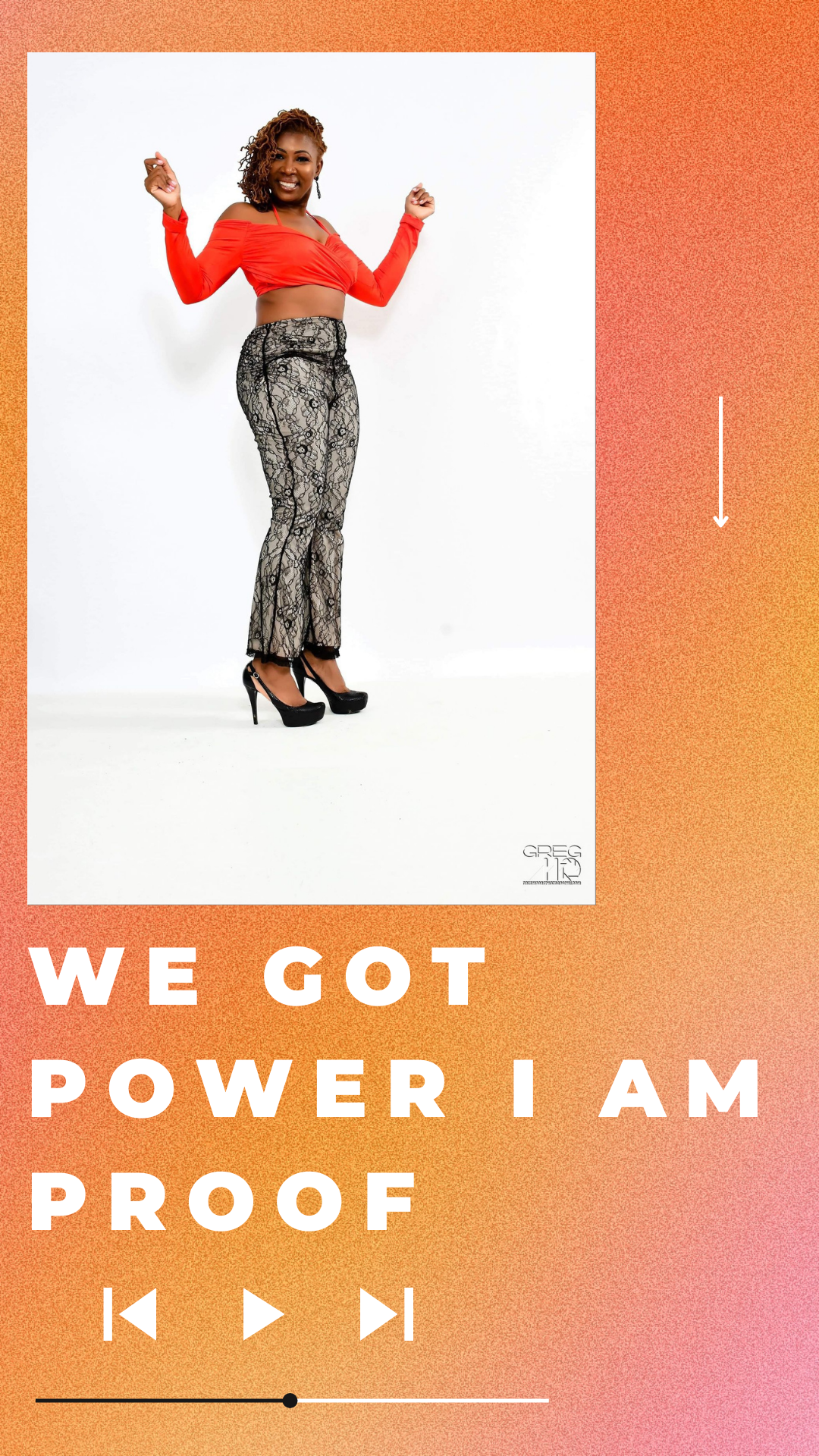 We got POWER I AM PROOF