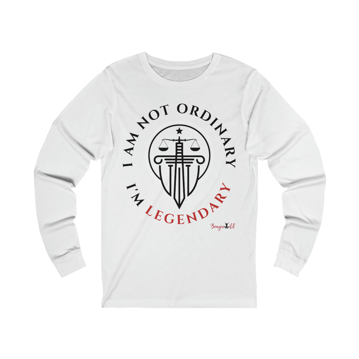 I am not ordinaryUnisex Jersey Long Sleeve Tee