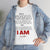Not Finna Gonna or Wanna I AM Unisex Heavy Cotton Tee