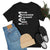 I am Black Color Unisex Jersey Short Sleeve Tee