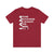 I am Red Unisex Jersey Short Sleeve Tee