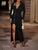 Zip Up Split Maxi Dress